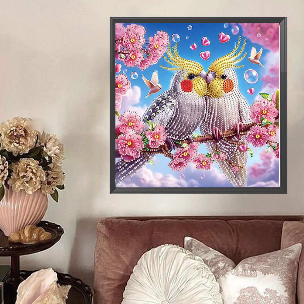 Animal 5D DIY Special Shape Crystal Partial Diamond Painting Kit Home Wall Decor