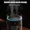 Double Spray Colorful Night Light Humidifier Nano Atomization Wireless Rechargeable Humidifier Portable Mute Humidifier