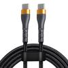 Fast 10A Charging Cable with Type C Interfaces for Efficient Data Sync and Power Delivery