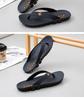 Men's Thick-Sole Vietnam Rubber Flip-Flops: Wear-Resistant, Non-Slip, Toe-Clip Outdoor Sandals