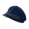 Retro Denim Duck Tongue Stacking Hat Spring and Autumn Street Modeling Beret Female Face Small Painter Hat