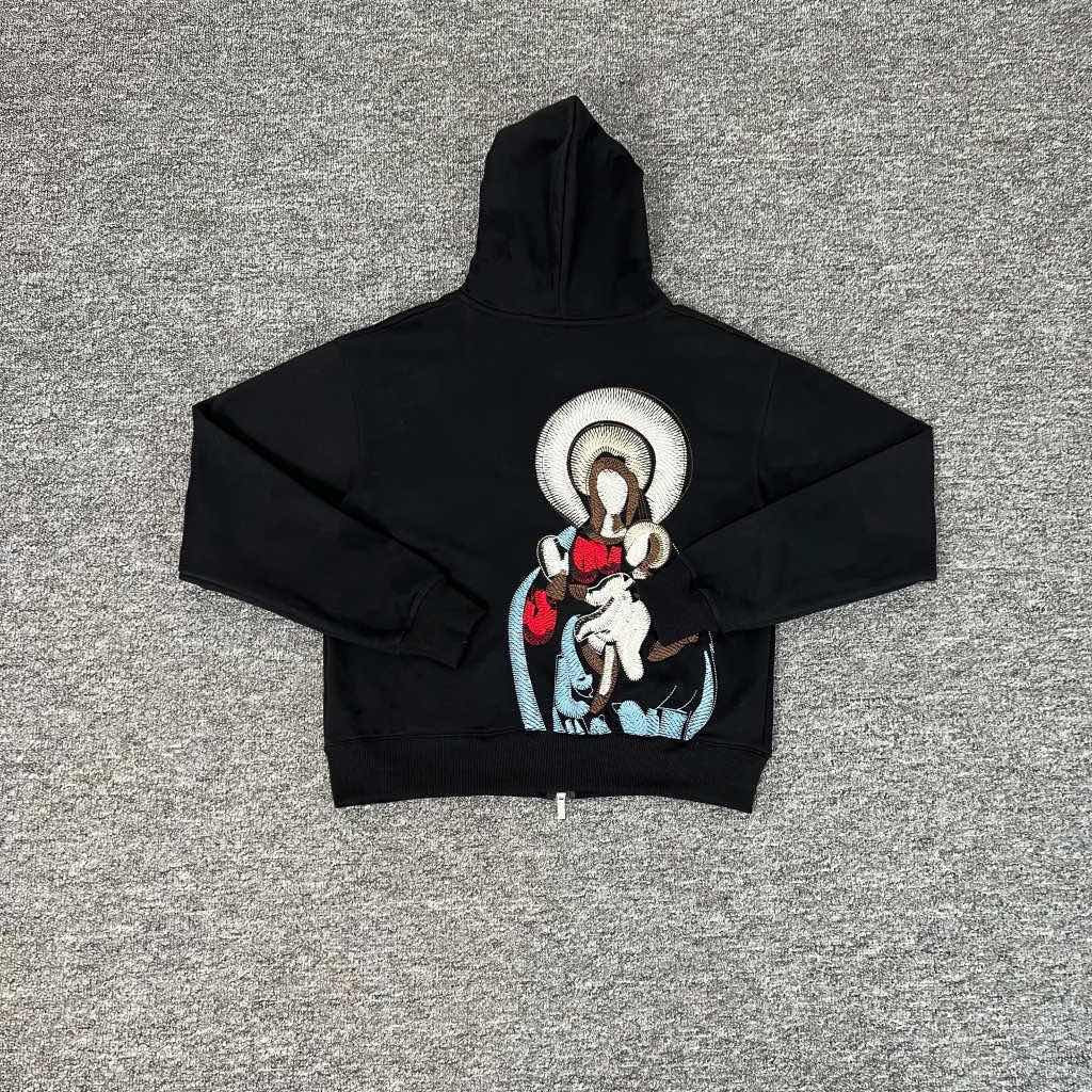 

Новый дизайнерский цветочный осенне-зимний повседневный свободный свитшот Модная уличная одежда Y2K XL