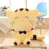 Happy Big Cat Plush Toy - Big Face & Tail Onigiri Cat Valentine's Day Gift