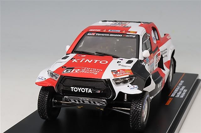 

IXO Scale Toyota GR DKR Hilux GR 2022 Dakar Rally Murphy 1/43 T1+ #207 G.d. Villiers/D.