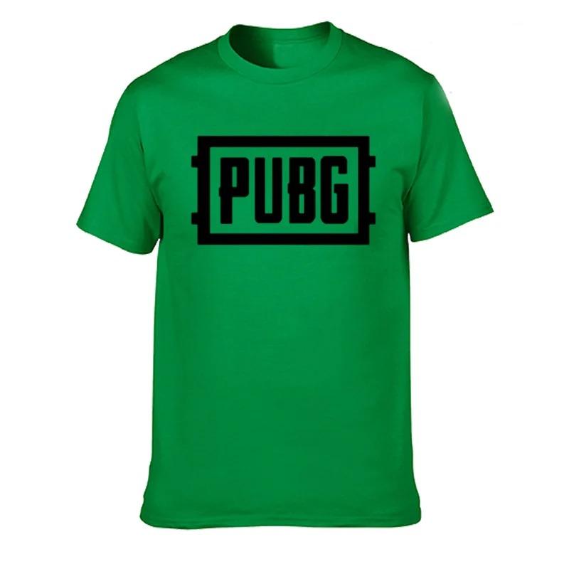 Trička Krátký Rukáv Kulatý Výstřih Nové Tričko pro Muže Fanoušci Her Dárek Přítel Dárek Tištěné Bavlna PUBG Bavlna Volné TRIČKA Topy
