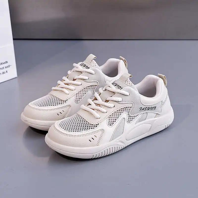 Ecoleather Autumn-spring Sneakers Summer Casual Trainer Women Tennis Shoes Sneakers Sport Casuals Lowest Price Racing