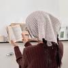 Polka Dot Silk Scarf Cozy Headscarf Hair Band Hair Tie Fashionable Multifunctional Square Scarf Waist Butt Curtain