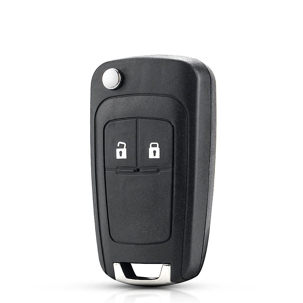 For Chevrolet Cruze Epica Lova Camaro Impala For Buick Modified Folding Case Fob 2/3/4/5 Button Flip Remote Car Key Shell