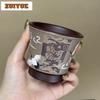 200ml Yixing Zisha Crane Teacup Japanese Tea Bowl Set Of Cups Tea-tasting Meditation Cup Chazhan Master Cups Cafes Collection