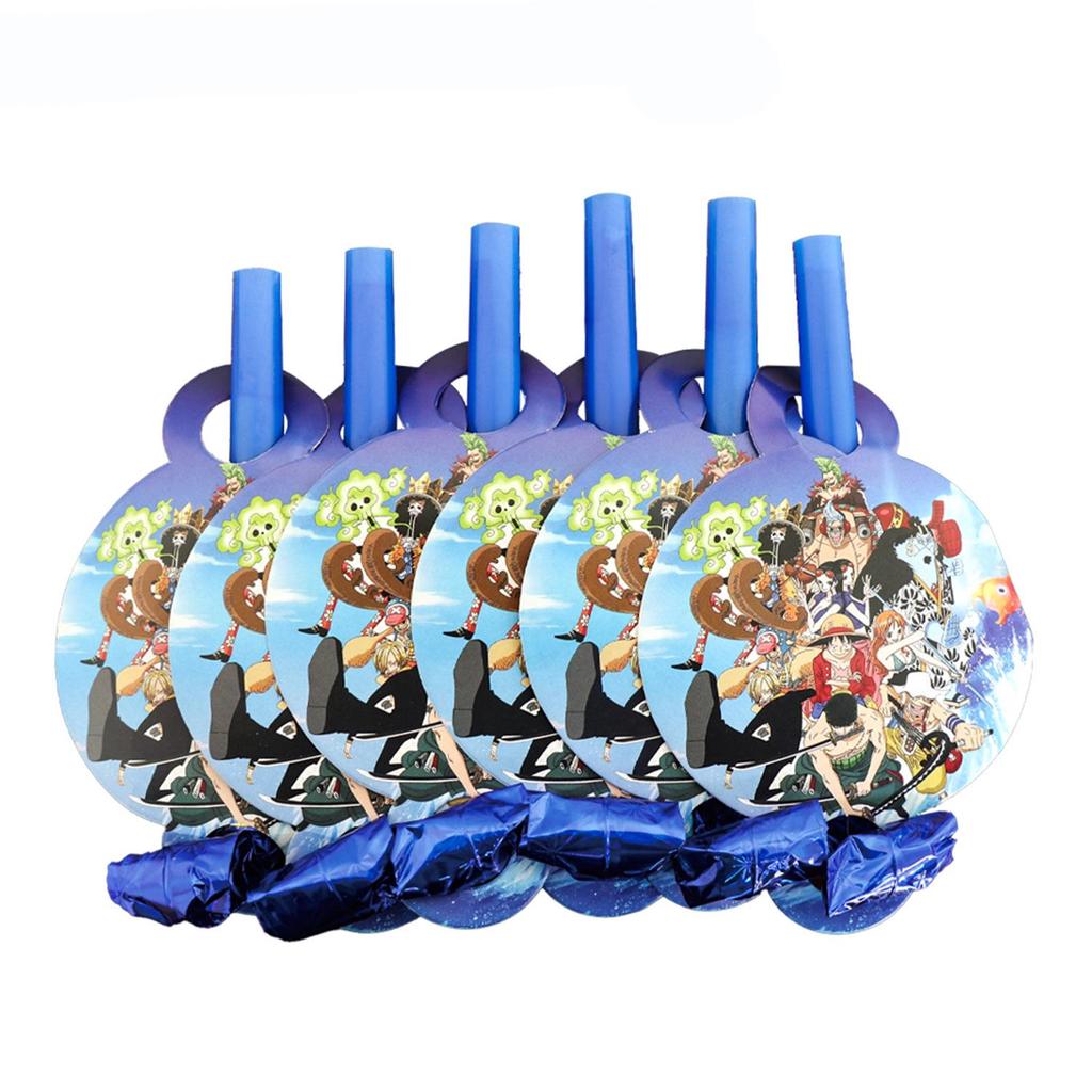 One Piece Birthday Party Supplies: Disposable Tableware Set & Decorations