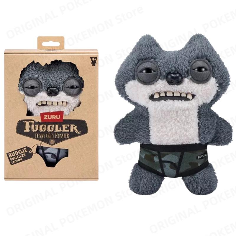 Ugly Cute Teeth Monster Plush Toy Crazy Rabbit Biohazard Burper Series Funny Stuffed Animal Doll Vacation Theme Gift