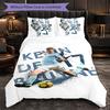Set Biancheria da Letto Kevin De Bruyne 3 Pezzi Morbido Set Copripiumino con Federe Set Decorazione Camera da Letto per la Casa