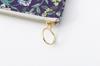 DDintex FLORET LONDON 2-Side Pouch, Megumi, Navy, 13 x 13.5cm [Liberty Print]