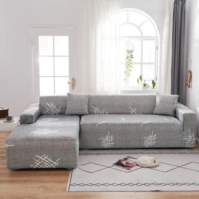 Elastic Slipcover Sofa Cover For Living Room All -Inclusive Slip -Resistant Sectional Corner Couch Cover Sofa Towel 1 2 3 4 -Seater for Home