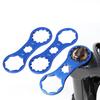 Metal Bicycles Front Fork Caps Spanners Front Fork Removal Tool for Home and Professional Bicycles Maintenances