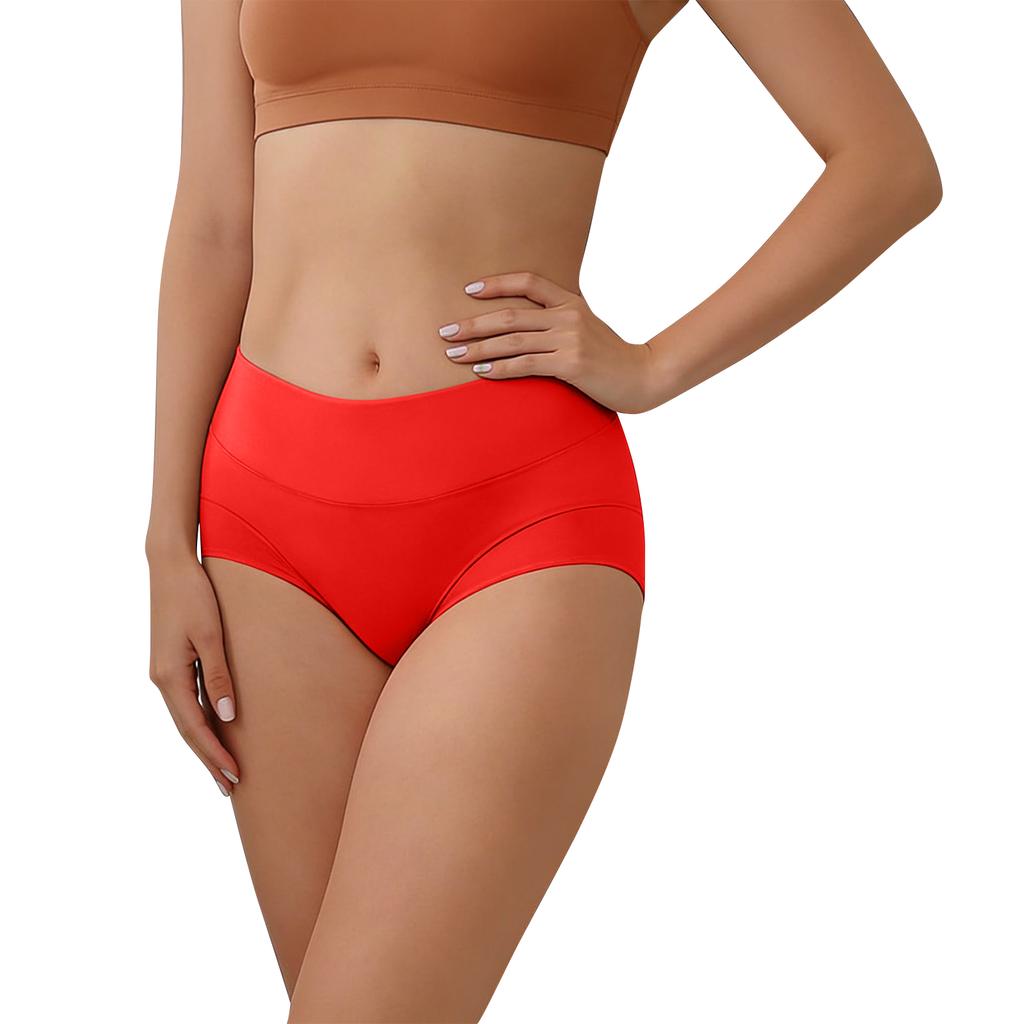 Women'S Menstrual Panties Mid-Waist Cotton Postpartum Women'S Panties Fully Covered Panties