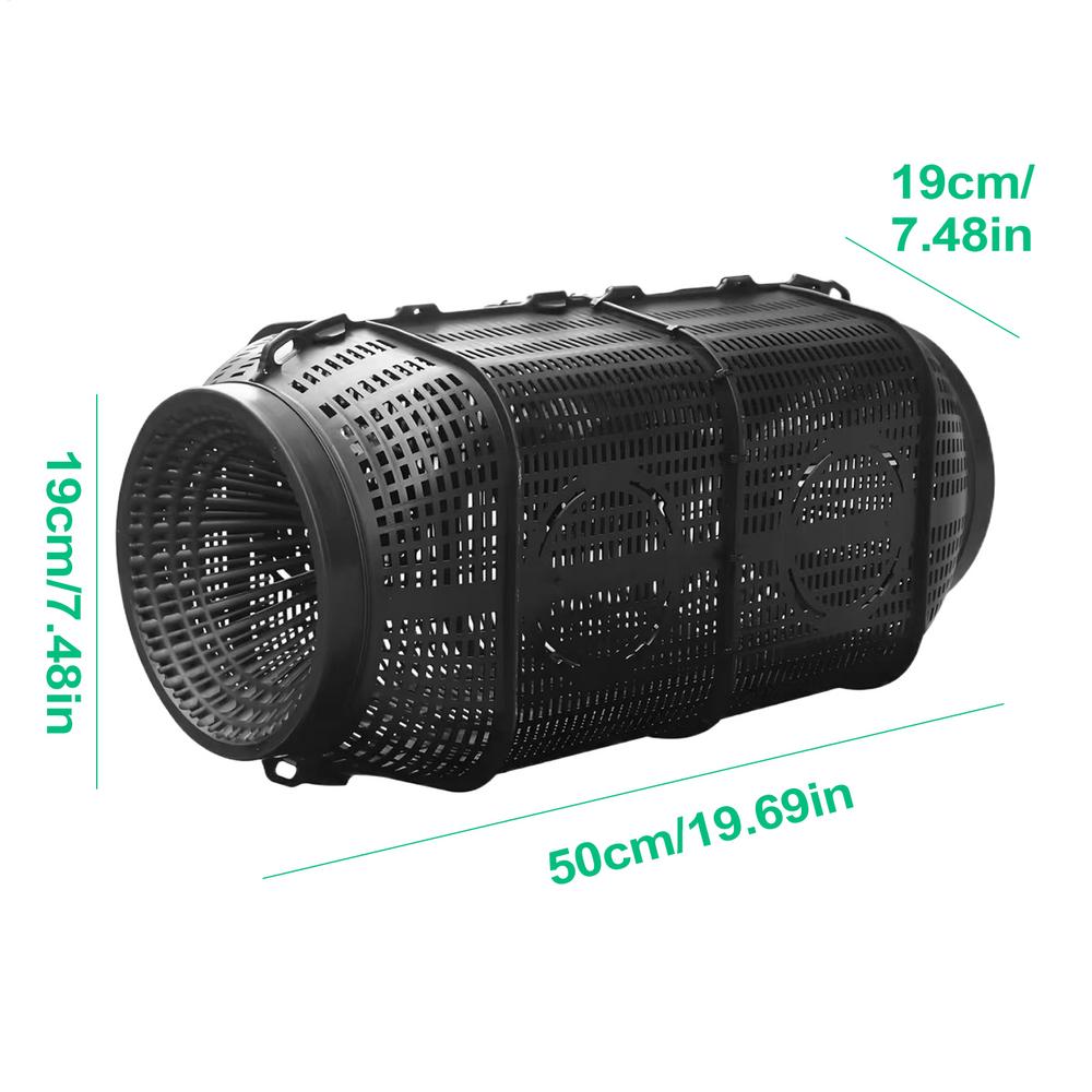 Crawfish Trap Lightweight Bait Trap Crab Cage Outdoor Gear for Catch Shrimp Turtle Eel Freshwater Saltwater Lake