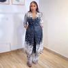 Women's 2026 Spring New Elegant Printed Shirt and Wide-Leg Pants Set