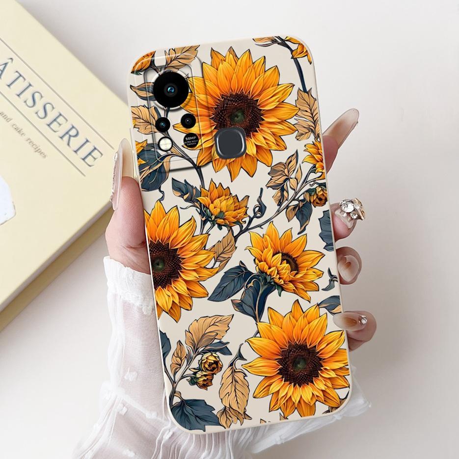 For Infinix Hot 11S Case X6812 X6812B Cute Panda Cartoon Cover Shockproof Phone Cases For Infinix Hot 11S NFC Hot11s Soft Fundas