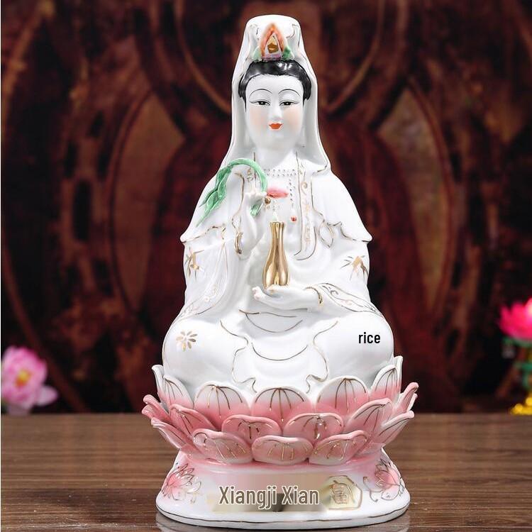 

Guanyin Bodhisattva Ceramic Statue for Home Decor
