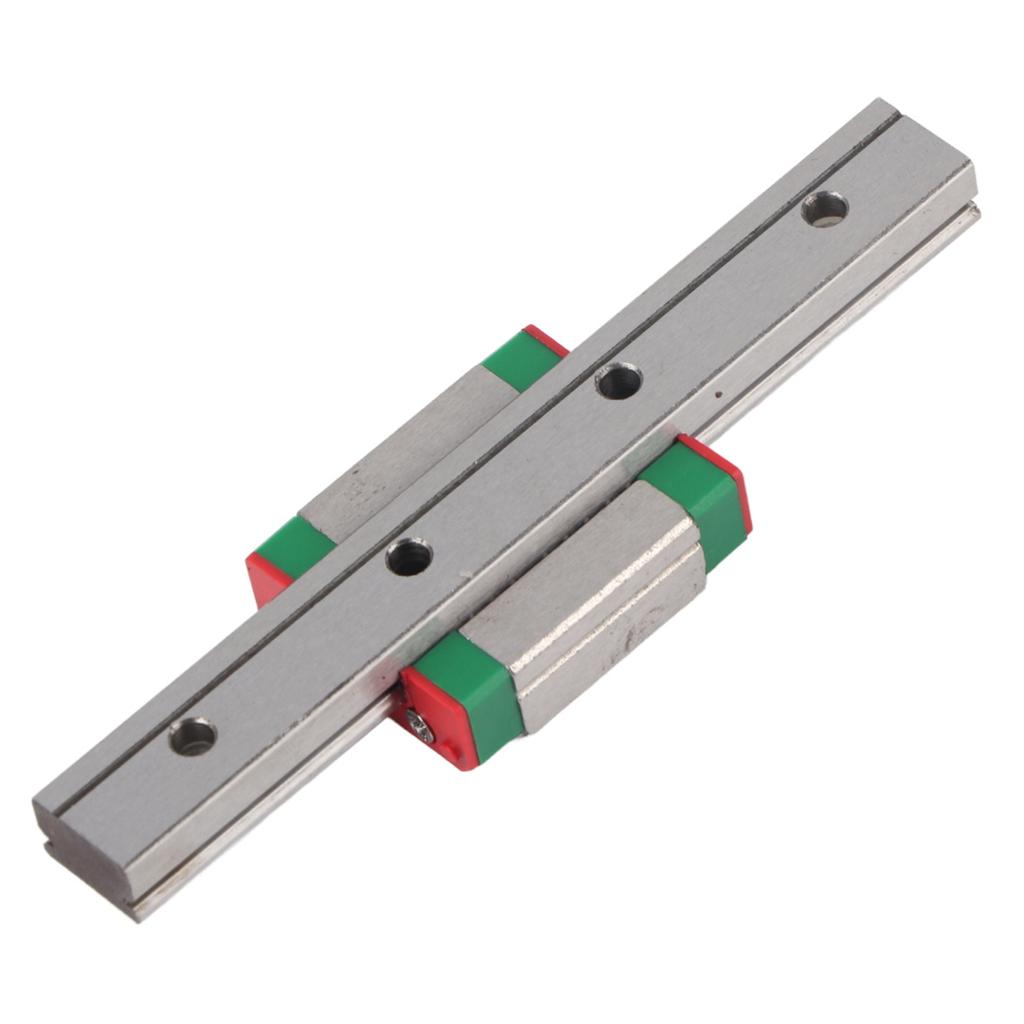 1pc LML12B Miniature Linear Rail Guide 12mm Width   Slide Block (100mm)