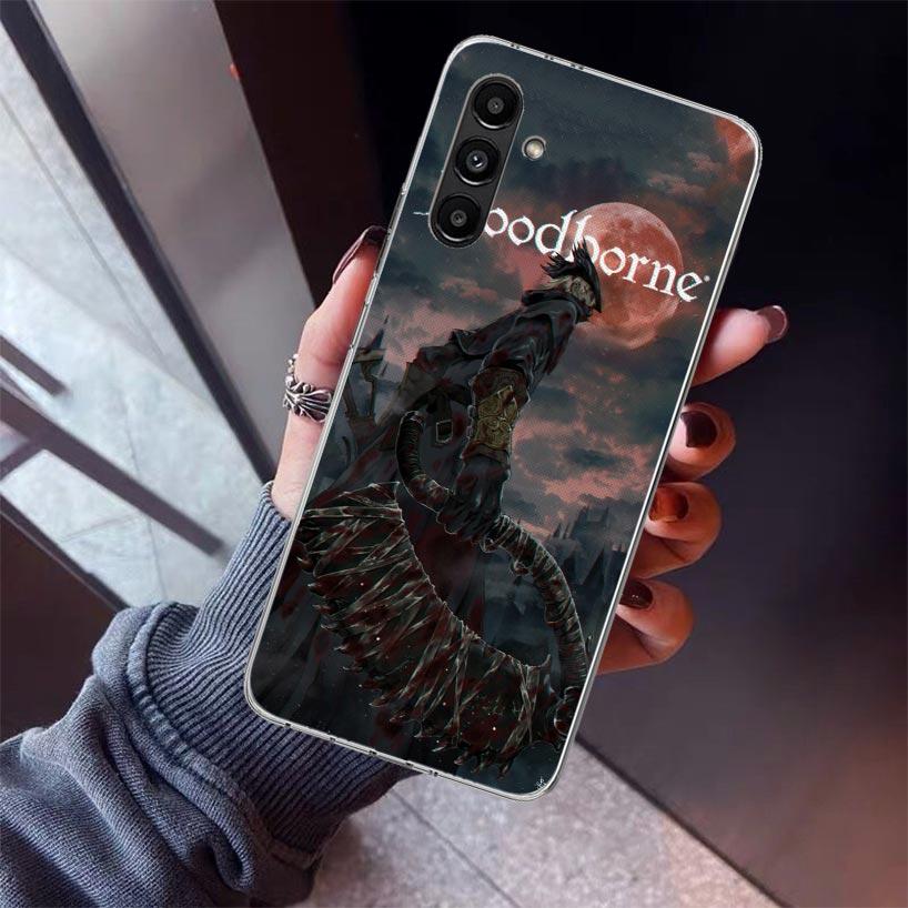 Bloodborne Game Phone Case For Samsung Galaxy A17 A16 A15 A14 A13 A57 A56 A55 A54 A53 A37 A36 A35 A34 A33 A26 A25 A24 A23 Galaxy