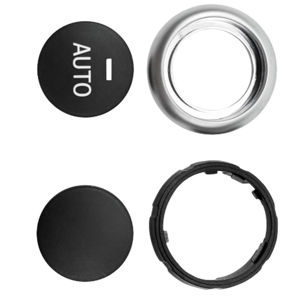 Car Climate AC Temperature Adjust Rotary Knob Control Button Replacement For BMW X5 X6 F10 F07 F02 F15 F16 61319393931 4pcs