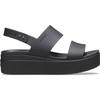 Crocs Womens Brooklyn Low Wedge Sandal