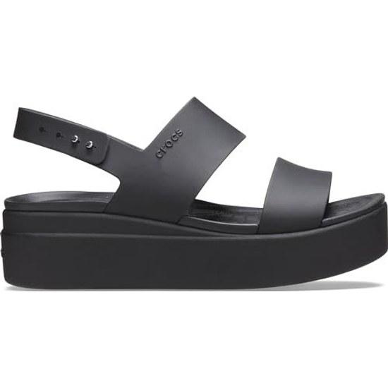 Crocs Womens Brooklyn Low Wedge Sandal
