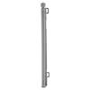 Retractable Baby Gate, Extends to 1450 mm Wide, 980 mm Tall, with Security Lock, Easy to Use, Walk Through Without Tripping, Mesh Dog Gate for Stairs,