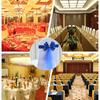 Elastic Chair Sashes Bows Spandex Chair Sashes Bows for Banquets and Ceremonies Elastic Band for Occasion Party