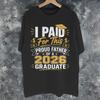 Unisexs WoUnisexs class of 2026 senior Graduation T Shirt Pure Cotton Graphic Printing TShirt Clothing Outfits