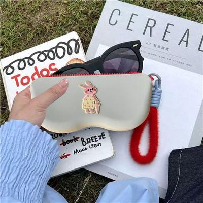 Nouveau Sac Multifonctionnel pour Lunettes Imperméable Silicone Cover Protectrice pour Lunettes de Soleil Anti-poussière Suspendu Porte-monnaie