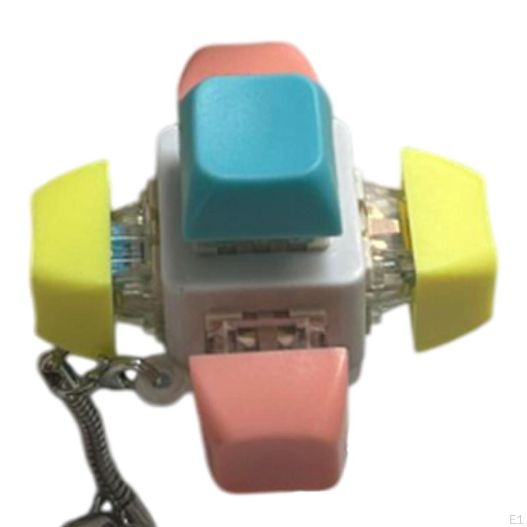 Keyboard Fidget Click Lightweight Accessories,Creative,Novelty Mechanical Key Button