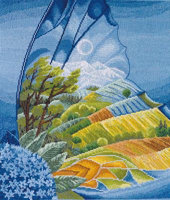 Cross Stitch Kit Abris Art Winged Fantasy
