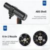 Battery Operated Brushless High Pressure Cleaner With Soap Dispenser And 180 Degree Rotating Nozzle For Car Home Garden Cleaning