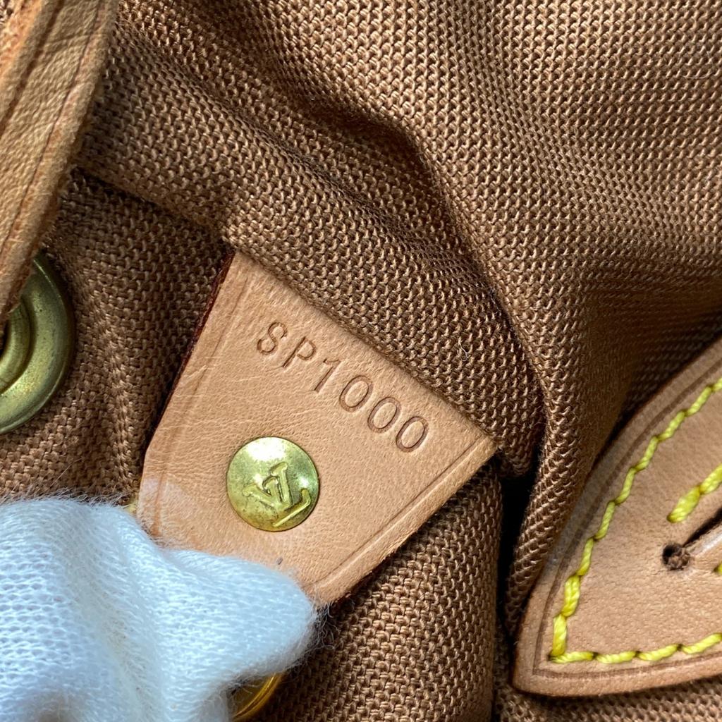 Used LOUIS VUITTONBackpack Â· Daypack Brown PVC/leather Women