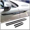ABS Plastic Black/Rose Golden Side Fender Cover Trim For Land Rover Range Rover Velar 2017-2025 Car Accessories
