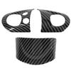 3 Stück Lenkradverkleidung Carbon Farbe Kratzschutz für R54 R55 R56 R60