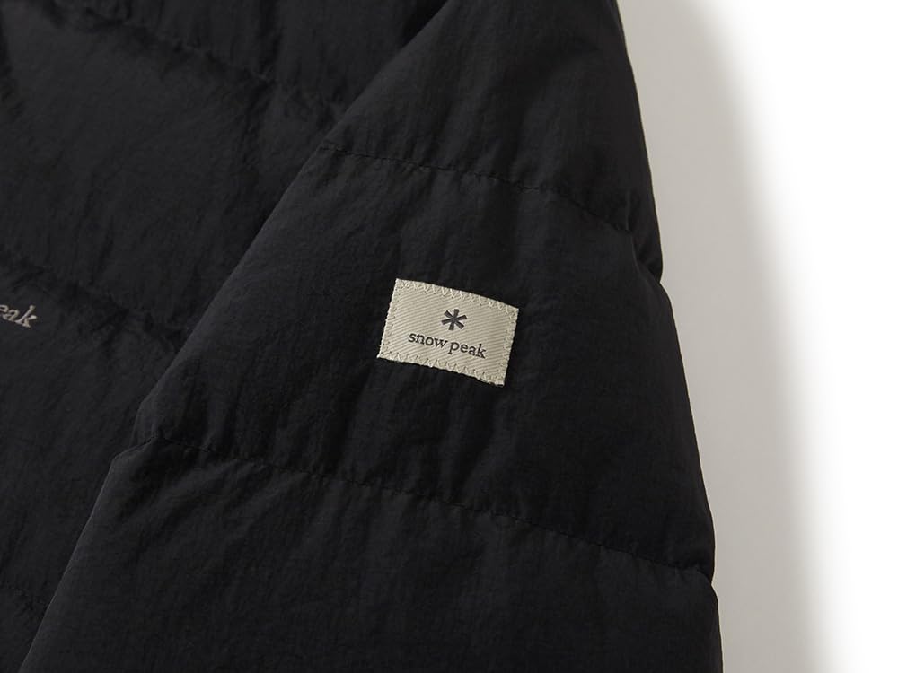 Snow Peak Land Lightweight Down Jacket Down Size XL GS-S25WMGDJ60, Outerwear, Jacket, Men's/Women's, Black,