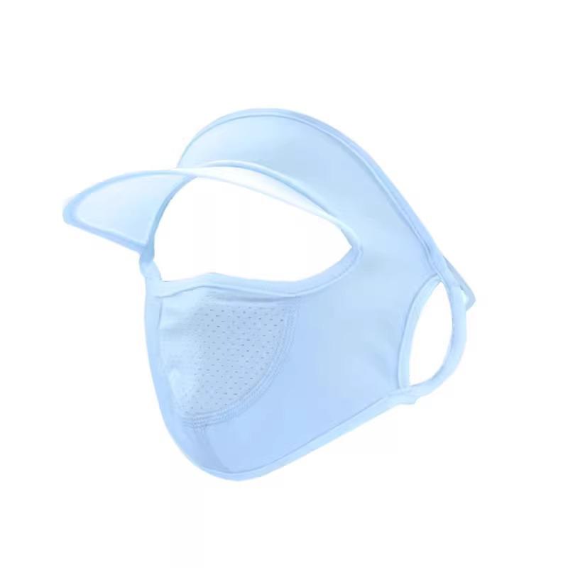 Women's Anti-UV Ice Silk Breathable Sunscreen Mask for Summer Cycling and Driving