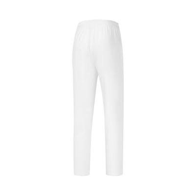 Li Ning Group Purchase Series Lace Logo Straight Leg Casual Knitted Sports Pants Women Pants Standard-White AYKU640-1