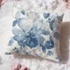 Floral Texture Cushion Cover Premium Comfort Reversible Pillow Cove Two In One Design for Any Room  Car Interior