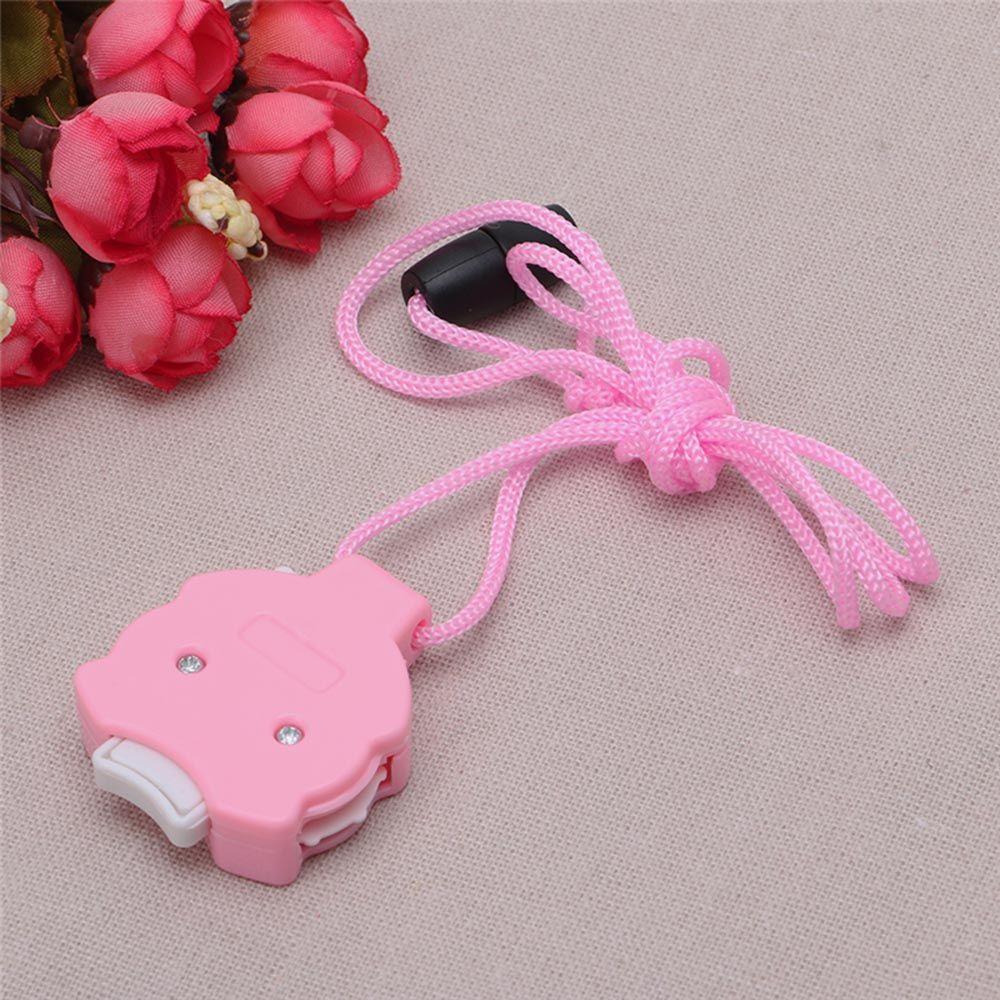 Stylish Needle Stitch Weave Yarn Crochet Knitting Mini Pendant Counter