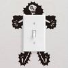 Electrocution Skeleton Man Switch Sticker, Children'S Bedroom Bathroom Wall Sticker Self-Adhesive Halloween Fun  Style