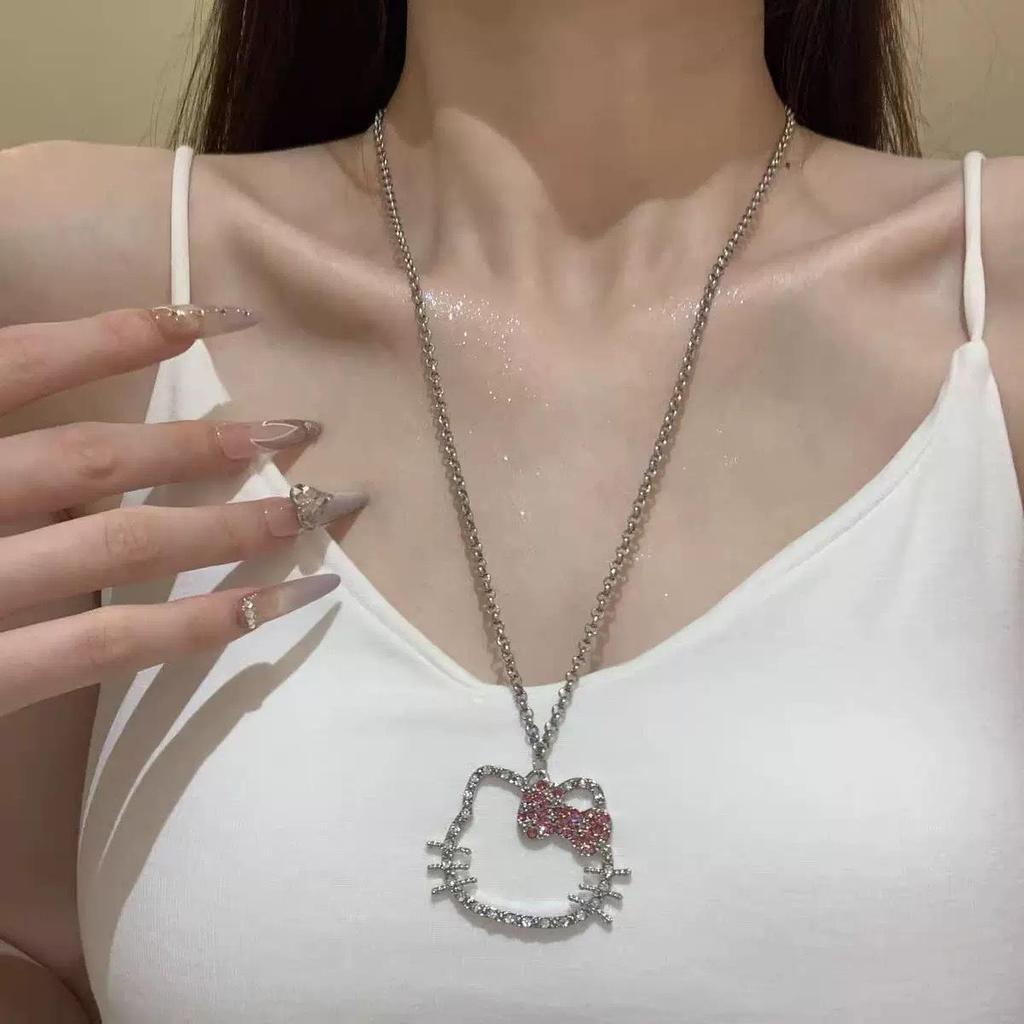 Women's Summer Luxury Titanium Steel Necklace - High-End Design Clavicle Pendant