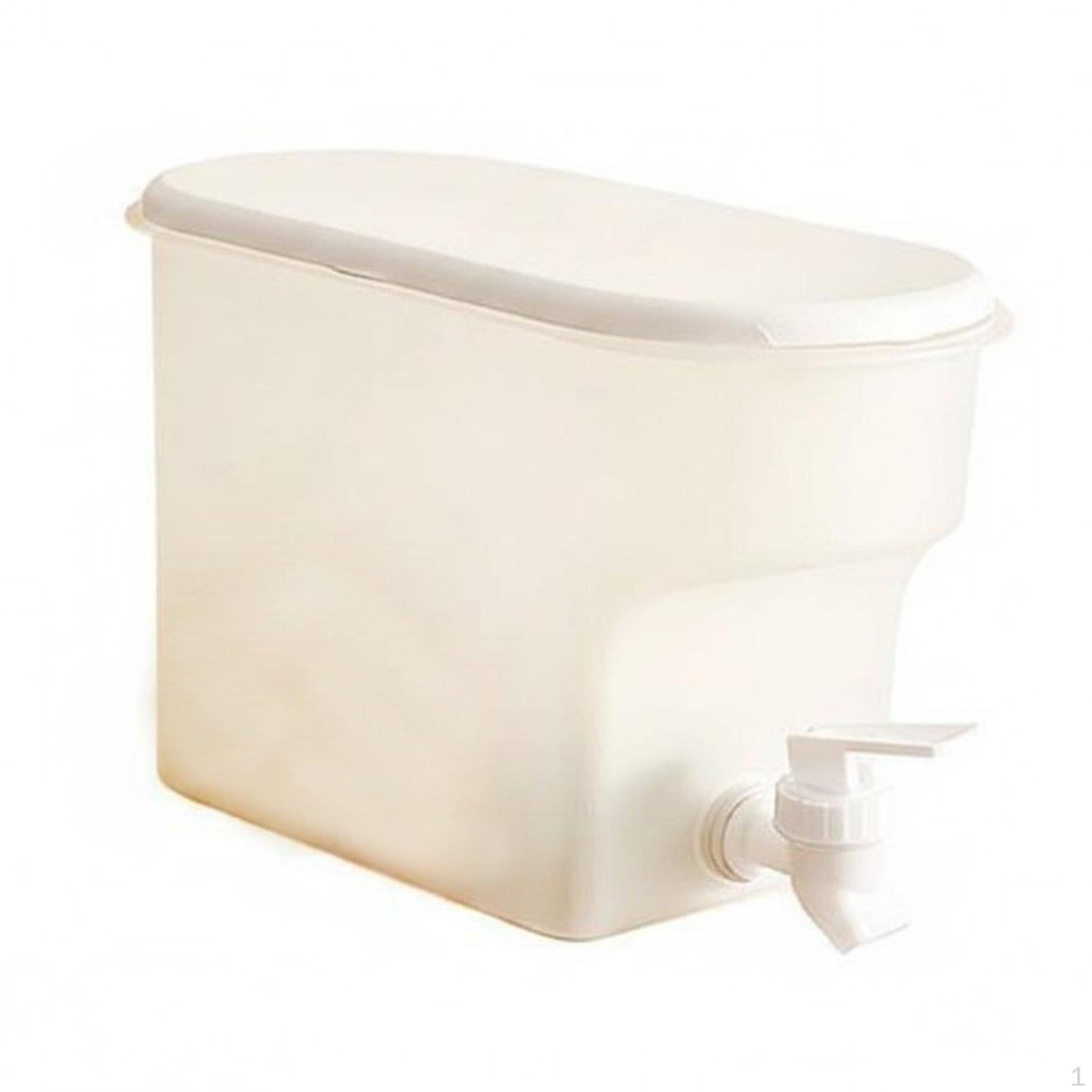 Refrigerator Juice Container Portable Handle Drink with Easy to Clean Fridge Water