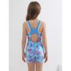 CHARMLEAKS Girls Swimsuit Size 7-16 Boyleg One Piece Athletic Bathing Suit Training Swimwear