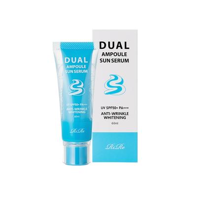 RiRe Dual Ampoule Sun Serum UV SPF50+ PA+++ 60ml*1Stk/2Stk
