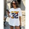 32 Printed T-shirt for Women's Summer Short Sleeved T-shirt